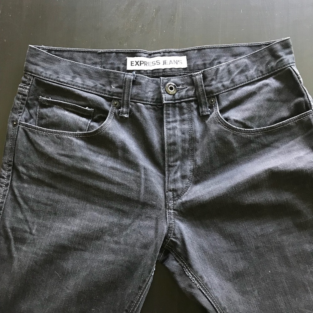 Men's Black Slim Jeans